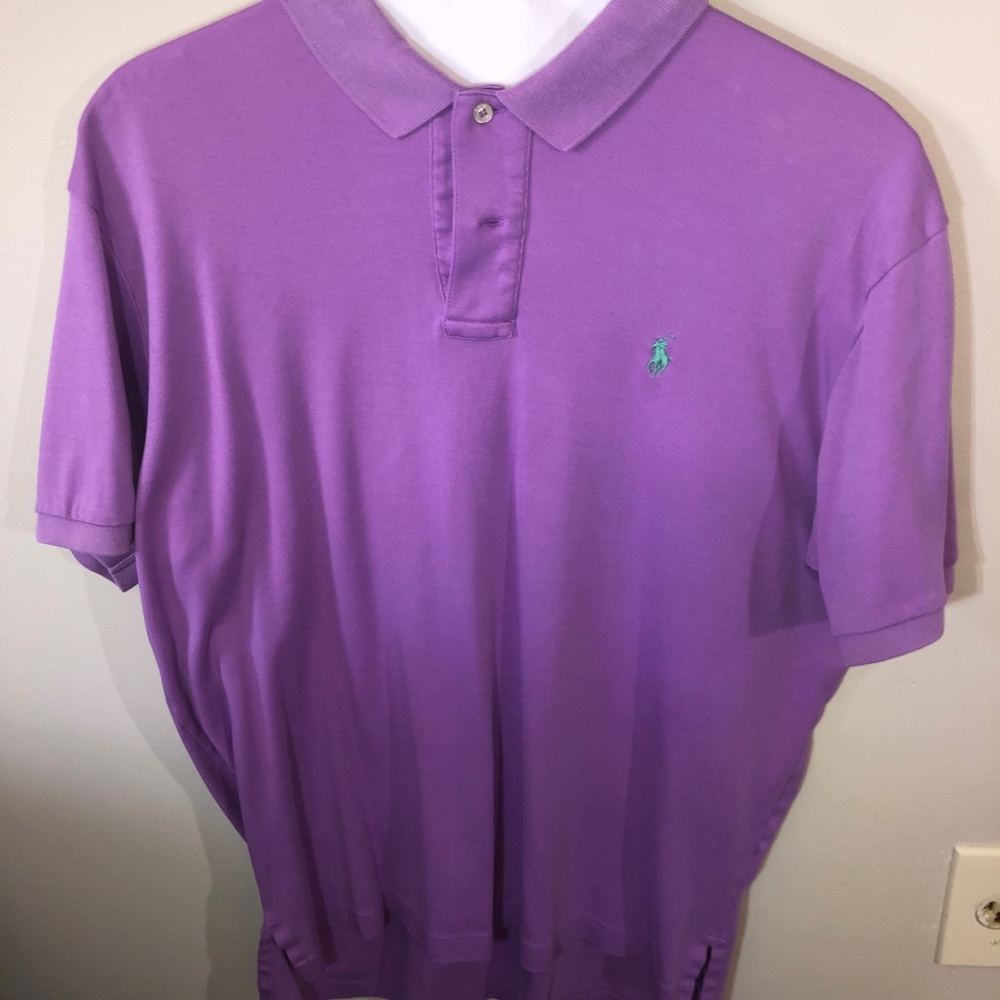 Polo by Ralph Lauren purple shirt